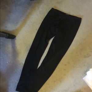 Basic black leggings